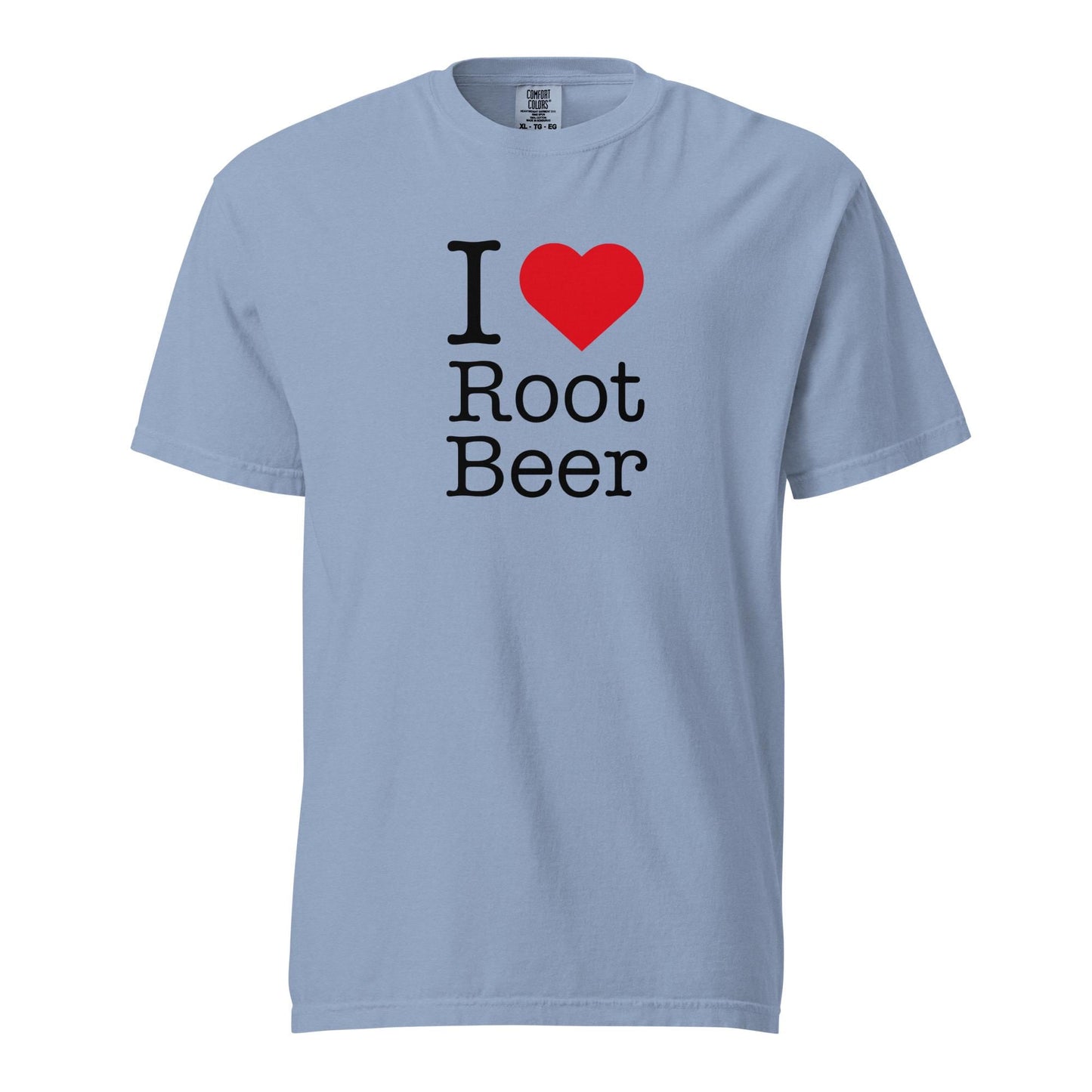 I Love Root Beer Heavyweight Graphic T-Shirt