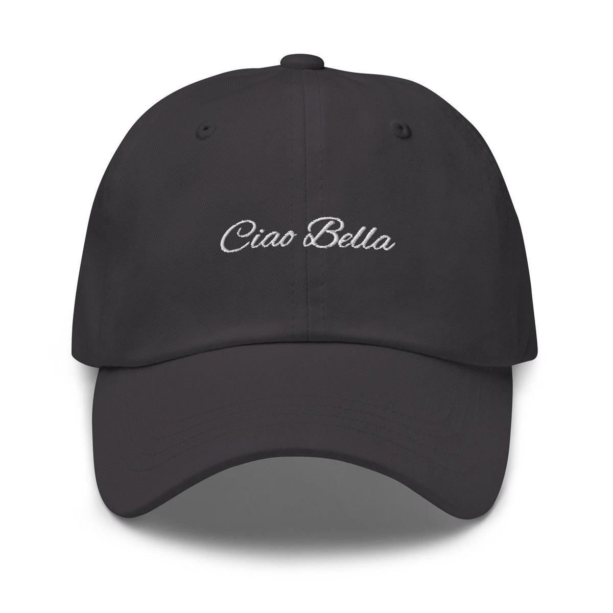 Ciao Bella Cotton Embroidered Adjustable Hat