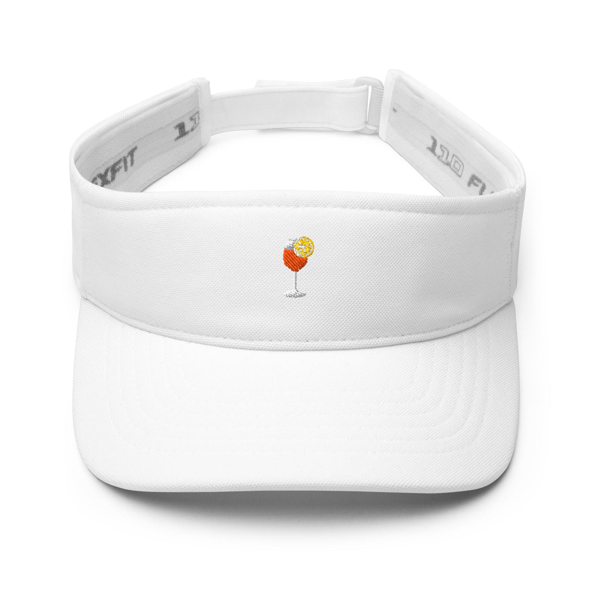 Aperol Spritz Embroidered Sun Visor - Tennis, Pickleball & Patio Hat