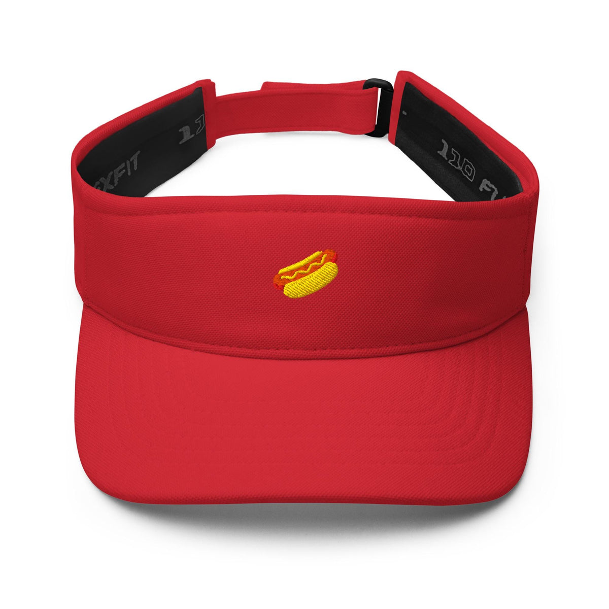 Hot Dog Embroidered Sun Visor - Golf, Baseball & Day Drinking Cap
