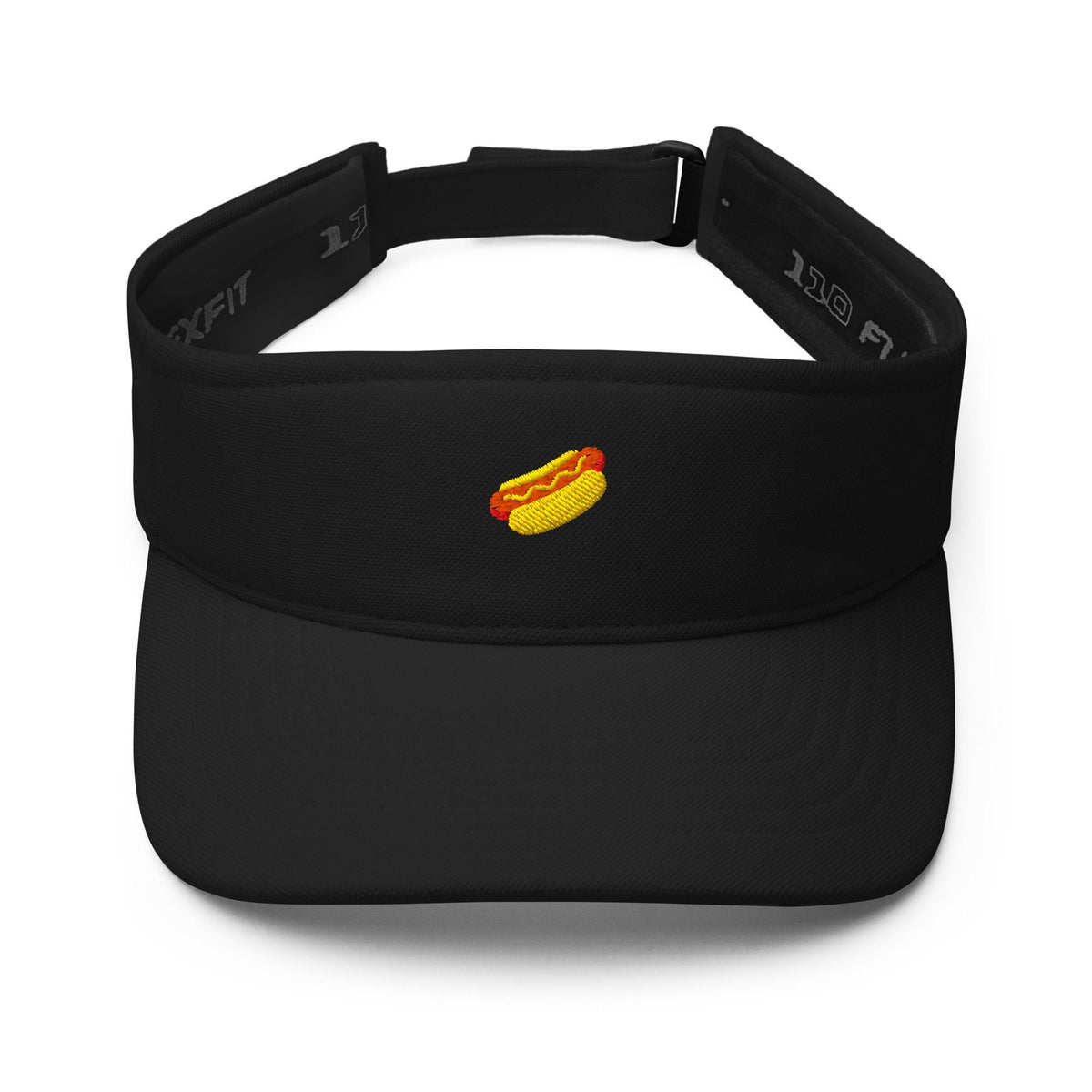 Hot Dog Embroidered Sun Visor - Golf, Baseball & Day Drinking Cap