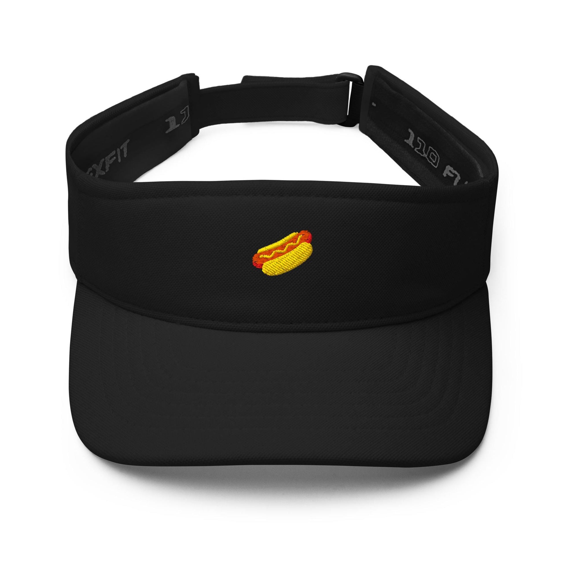 Hot Dog Embroidered Sun Visor - Golf, Baseball & Day Drinking Cap