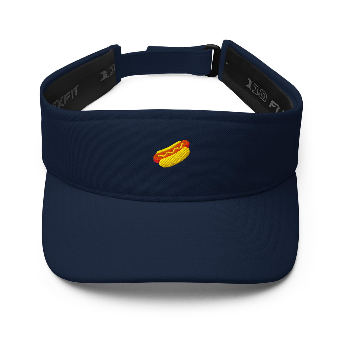 Hot Dog Embroidered Sun Visor - Golf, Baseball & Day Drinking Cap