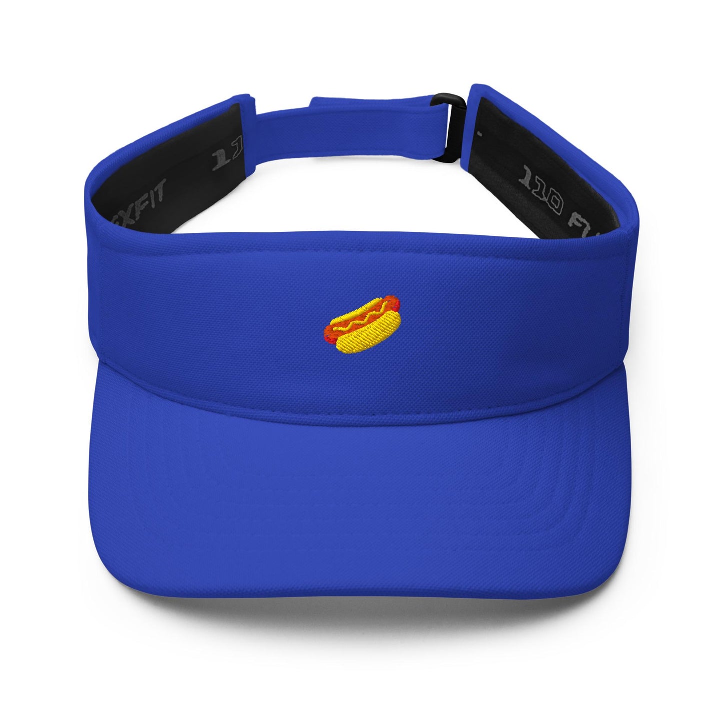 Hot Dog Embroidered Sun Visor - Golf, Baseball & Day Drinking Cap