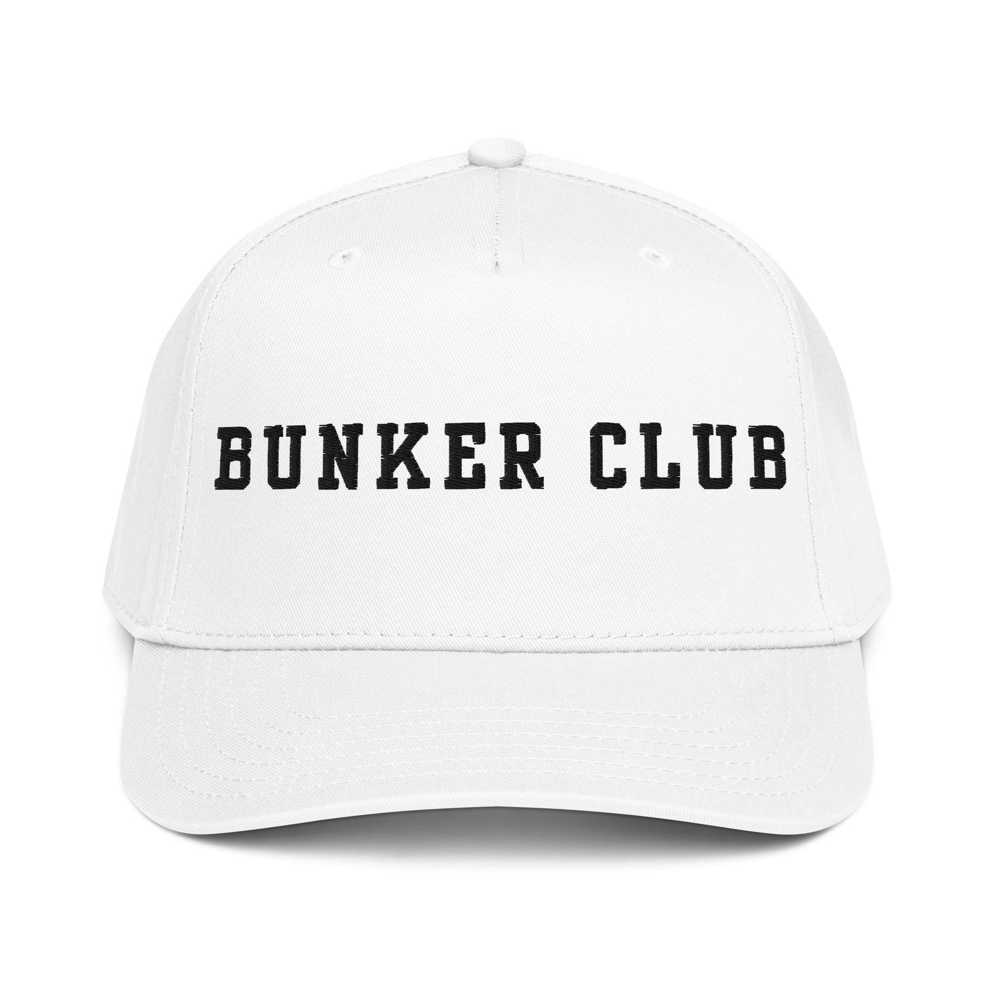 Bunker Club Golf Snapback - Two Tone Retro 5 Panel Hat