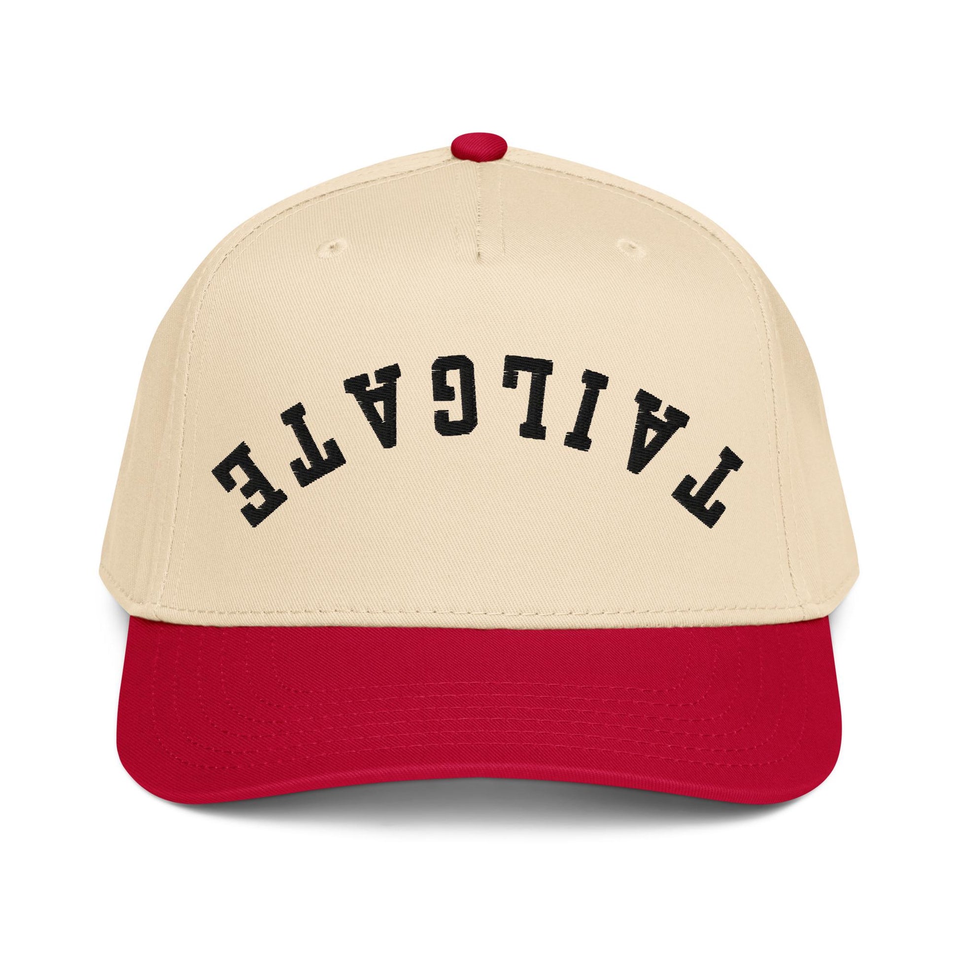 Tailgate Upside Down Snapback - Funny College Football & Day Drinking Cap