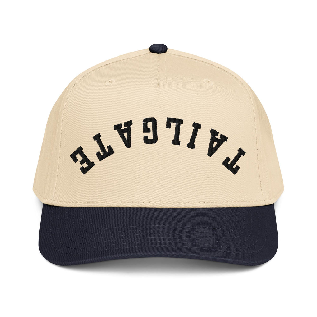 Tailgate Upside Down Snapback - Funny College Football & Day Drinking Cap