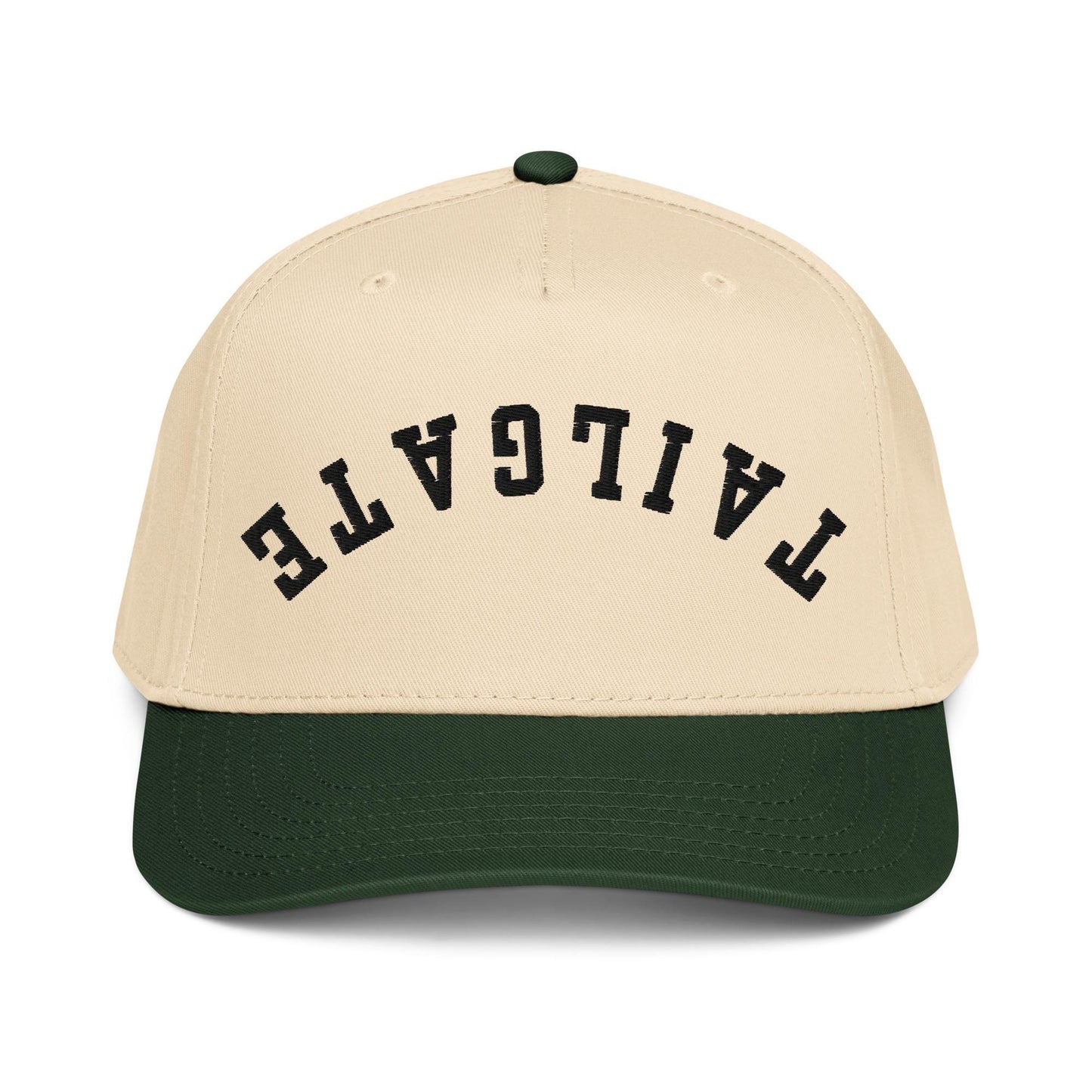 Tailgate Upside Down Snapback - Funny College Football & Day Drinking Cap