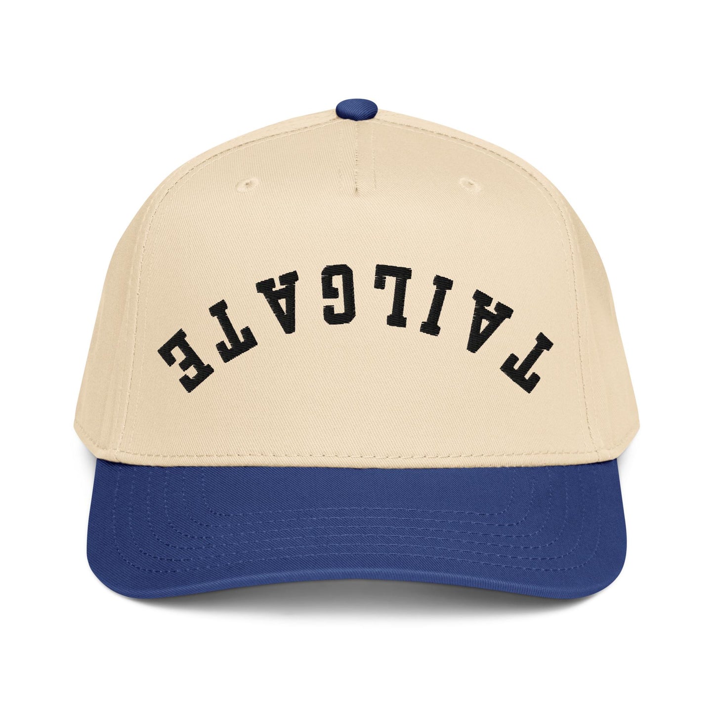 Tailgate Upside Down Snapback - Funny College Football & Day Drinking Cap