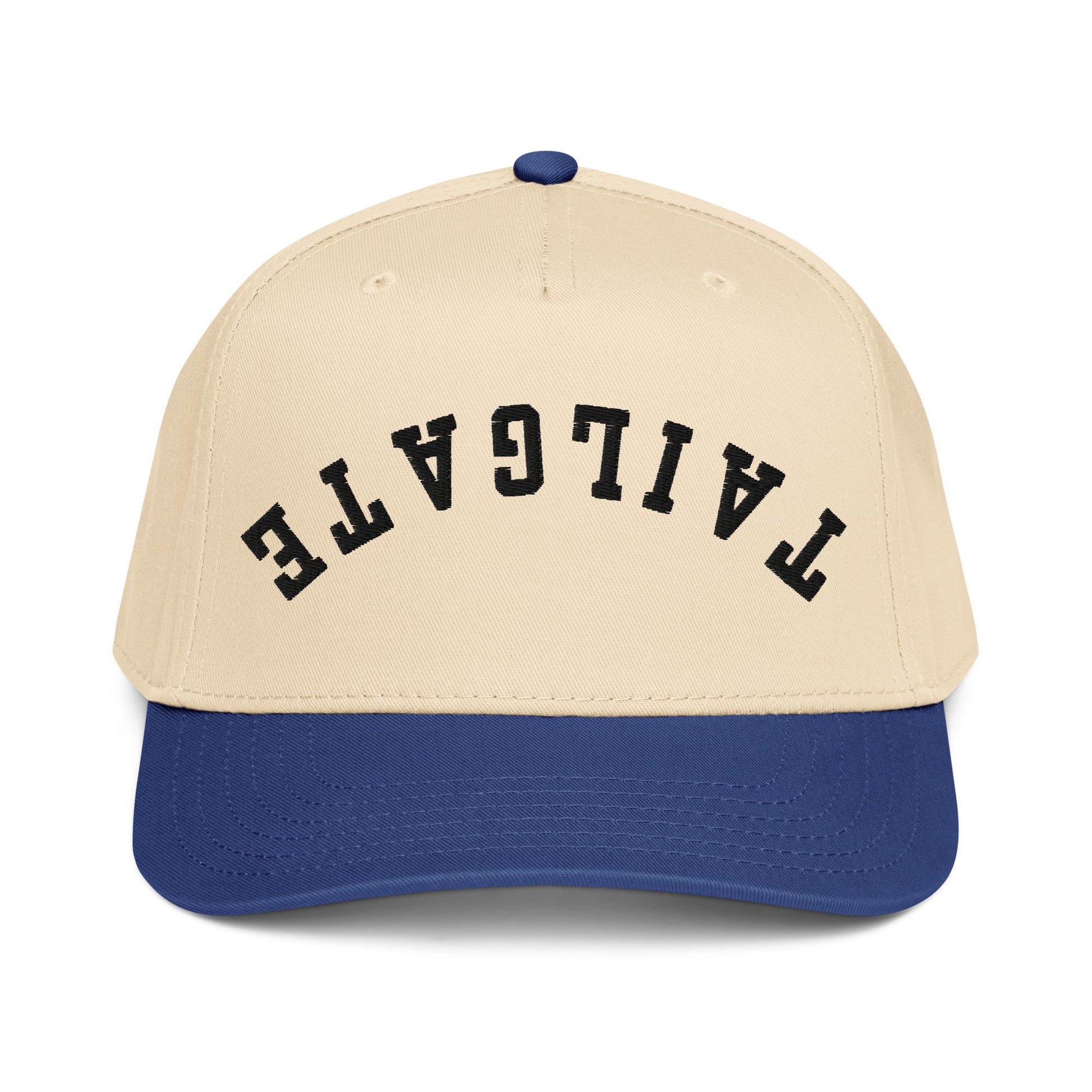 Tailgate Upside Down Snapback - Funny College Football & Day Drinking Cap