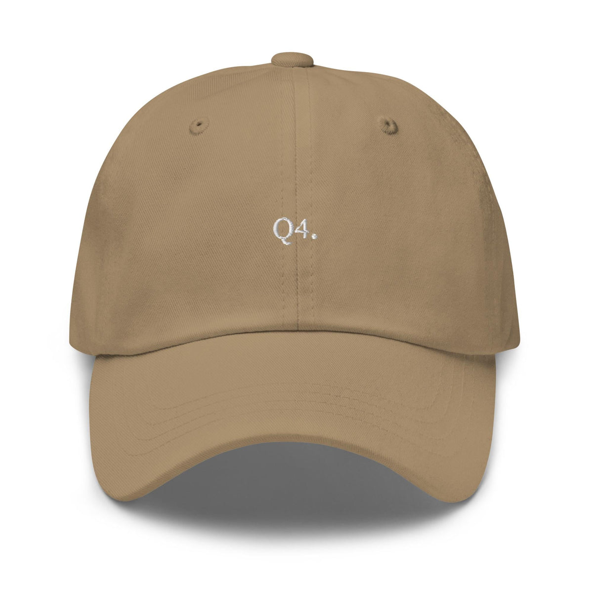 Q4 Embroidered Dad Hat - E-commerce Humor, Retail & Corporate Burnout Cap