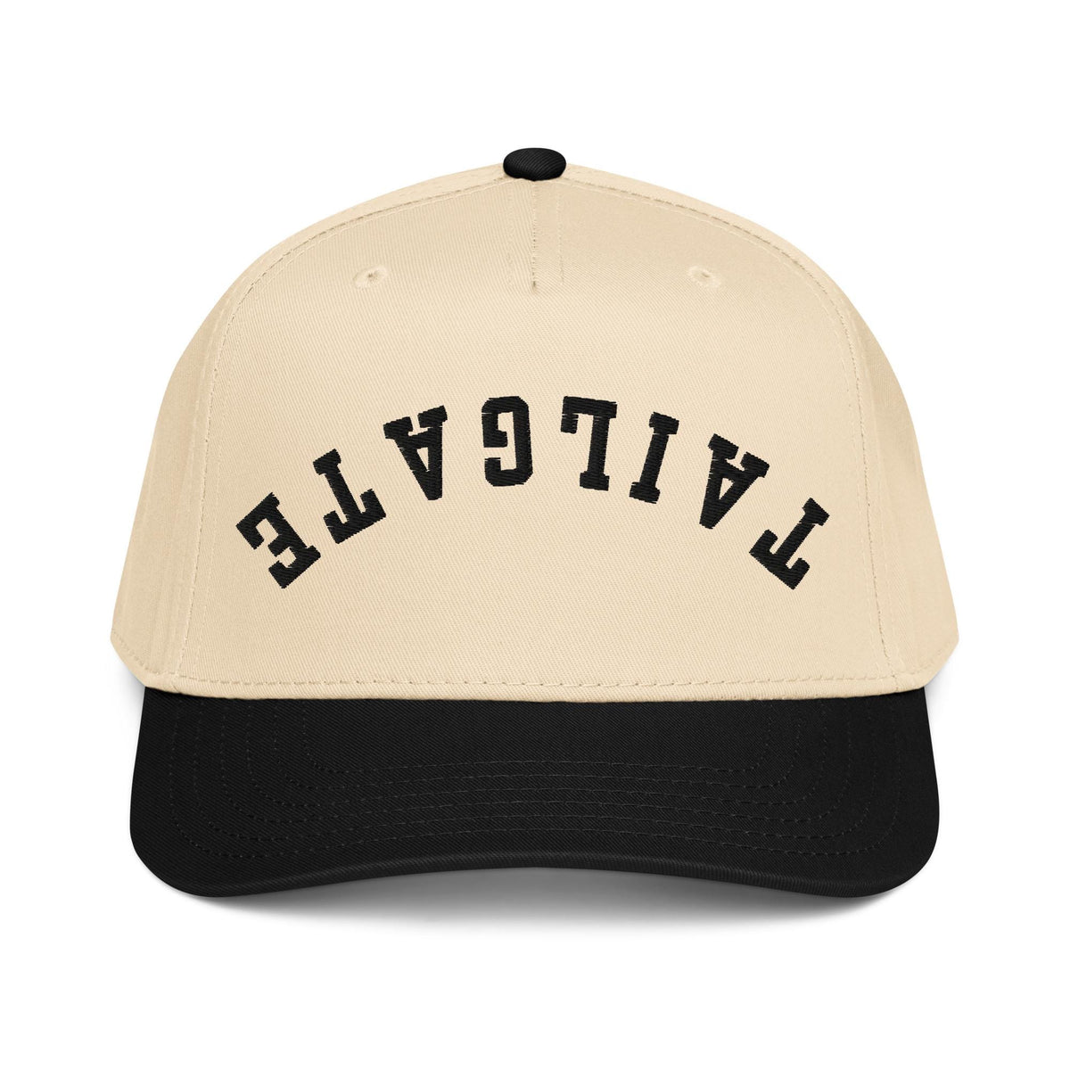Tailgate Upside Down Snapback - Funny College Football & Day Drinking Cap