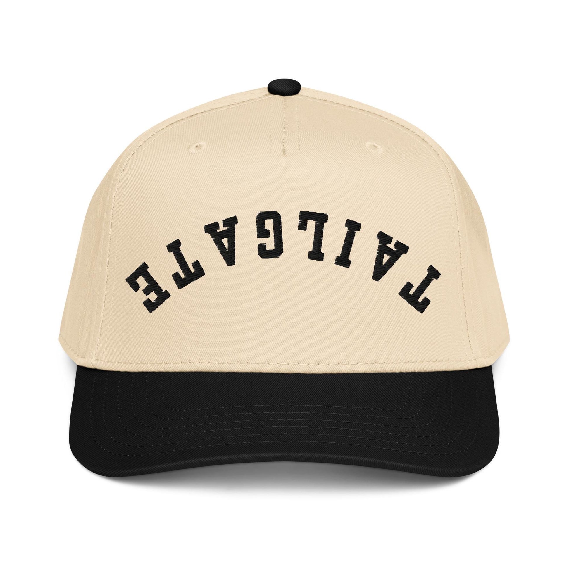 Tailgate Upside Down Snapback - Funny College Football & Day Drinking Cap