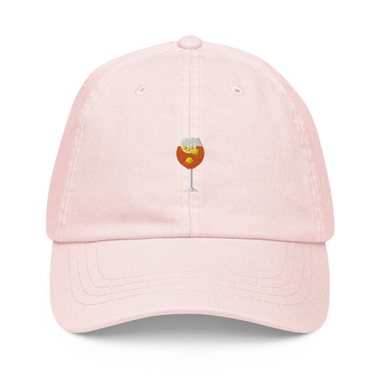 Aperol Spritz Dad Hat - Gift for summer cocktail lovers - Embroidered Cotton Hat - Evilwater Originals