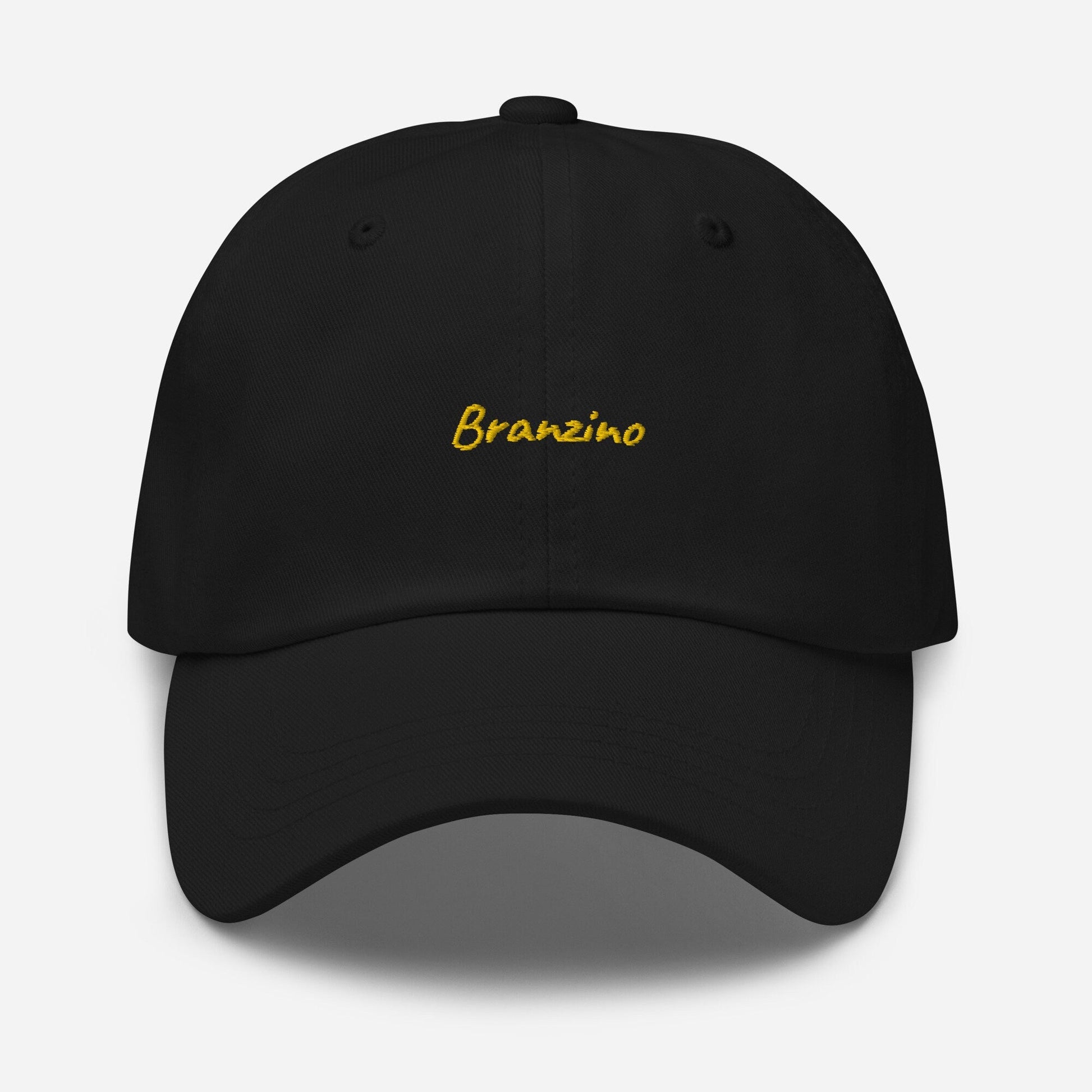Branzino Dad Hat - Gift for Italian Mediterranean Seafood Lovers - Embroidered Cotton Cap - Evilwater Originals