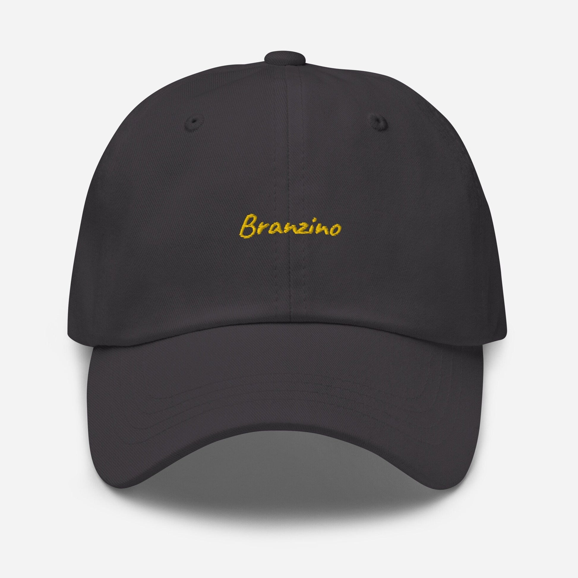Branzino Dad Hat - Gift for Italian Mediterranean Seafood Lovers - Embroidered Cotton Cap - Evilwater Originals