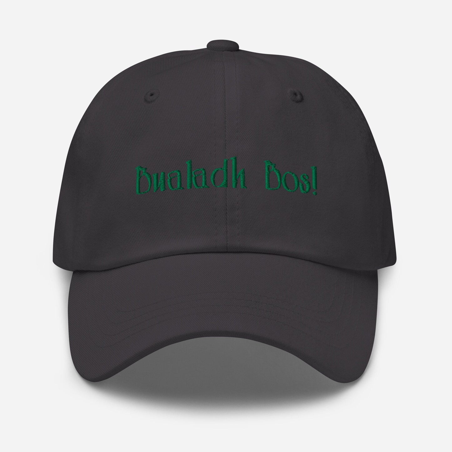 Bualadh bos Dad Hat - Irish Pride Gift, Celtic Applause - Embroidered Cotton Cap - Evilwater Originals