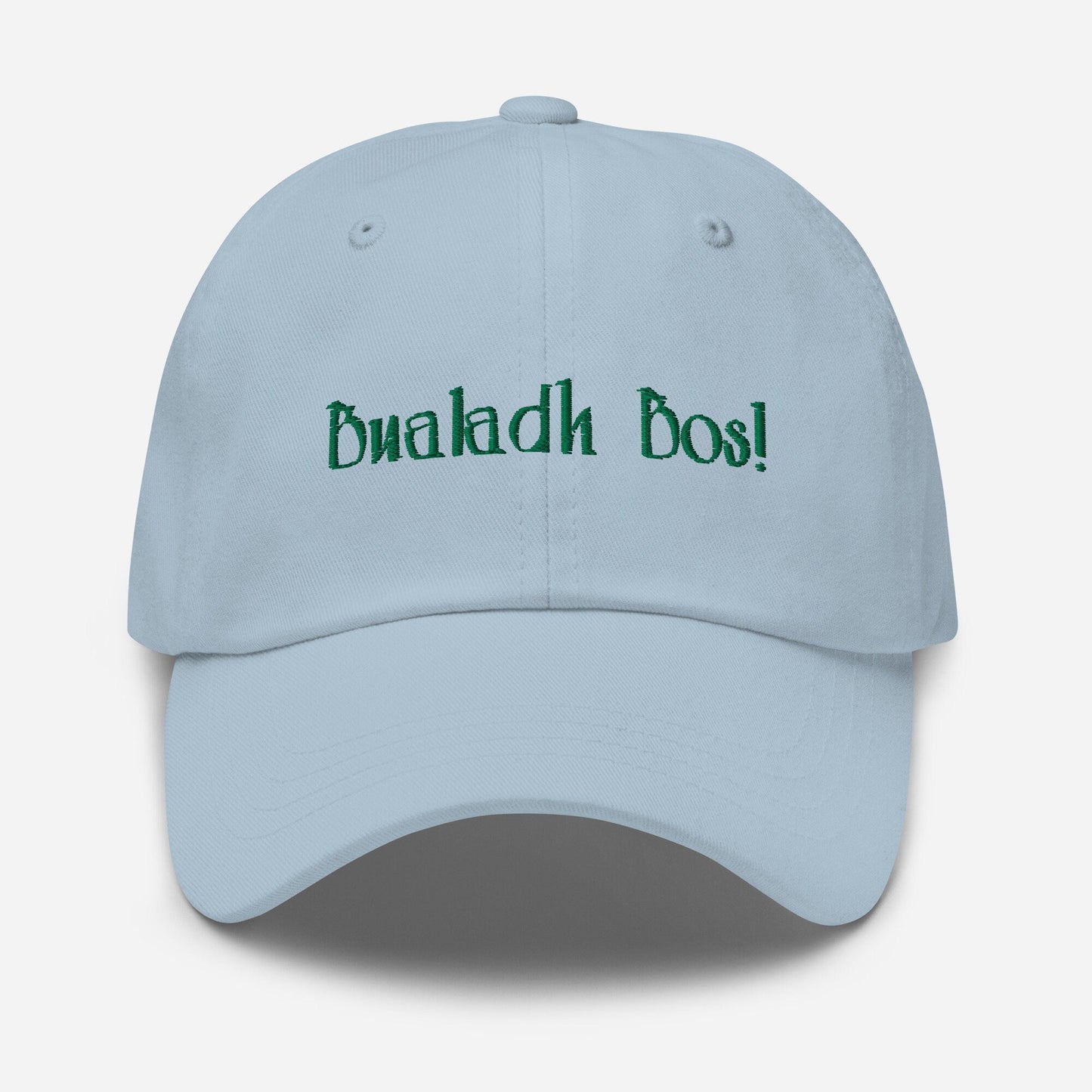 Bualadh bos Dad Hat - Irish Pride Gift, Celtic Applause - Embroidered Cotton Cap - Evilwater Originals