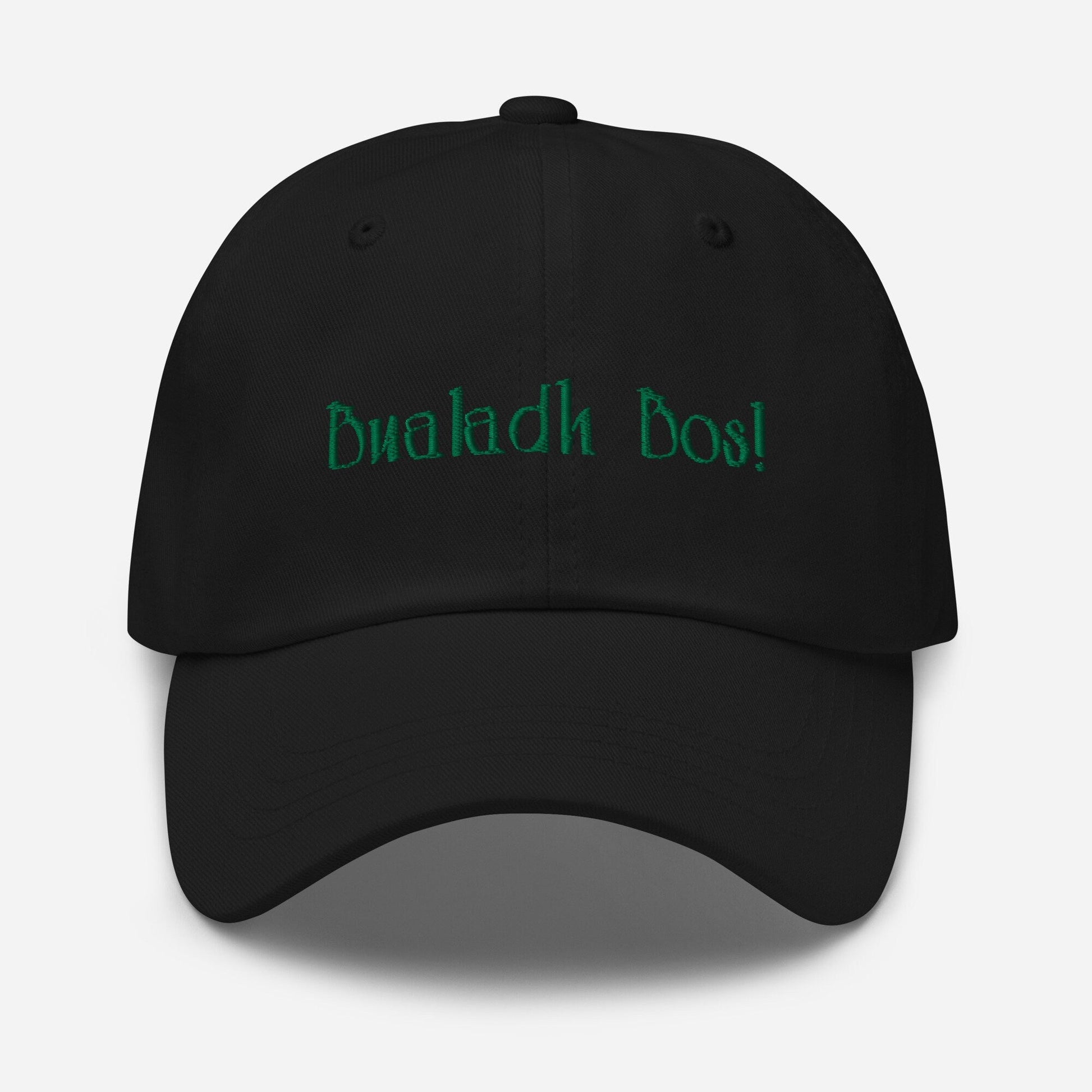 Bualadh bos Dad Hat - Irish Pride Gift, Celtic Applause - Embroidered Cotton Cap - Evilwater Originals