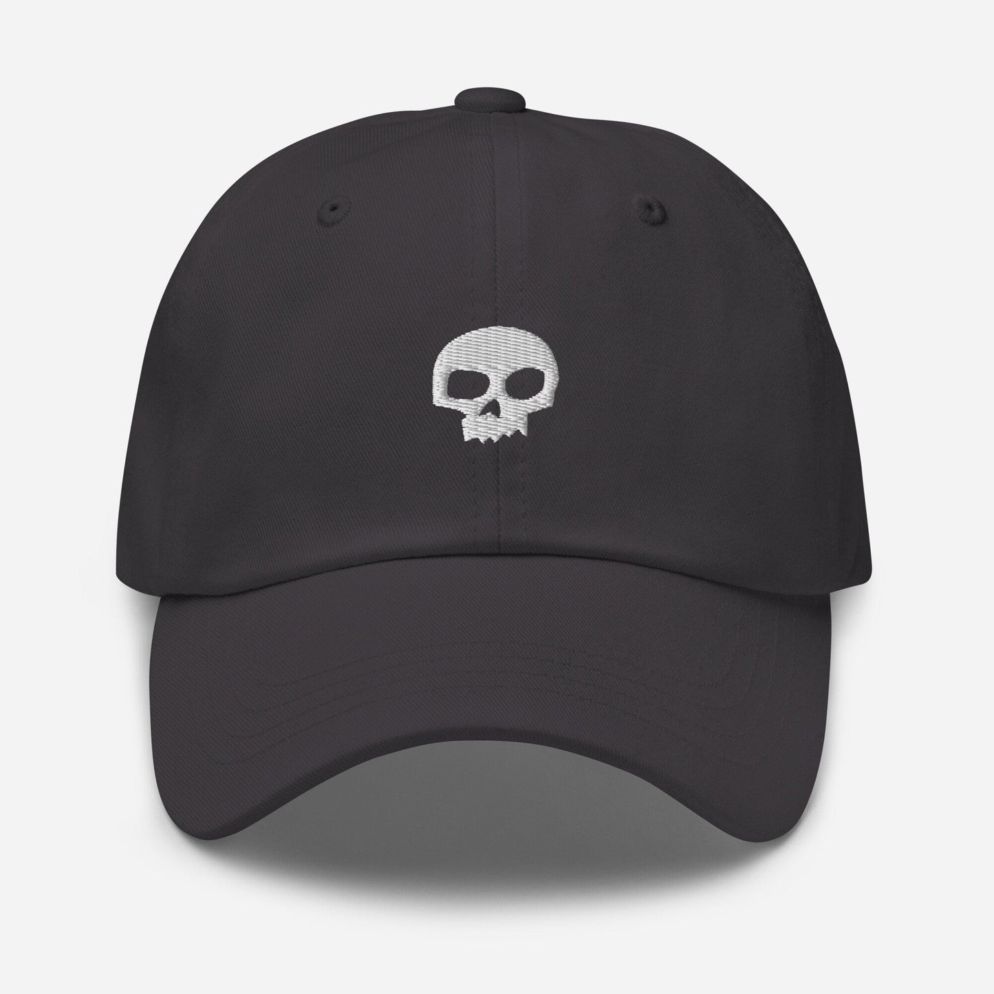 Bully Dad Hat - Sid Inspired Skull - Embroidered Cotton Cap - Evilwater Originals