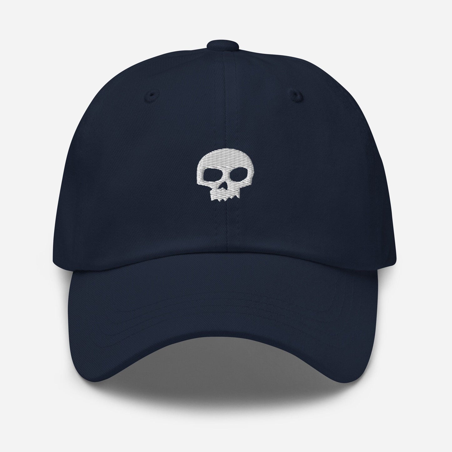 Bully Dad Hat - Sid Inspired Skull - Embroidered Cotton Cap - Evilwater Originals