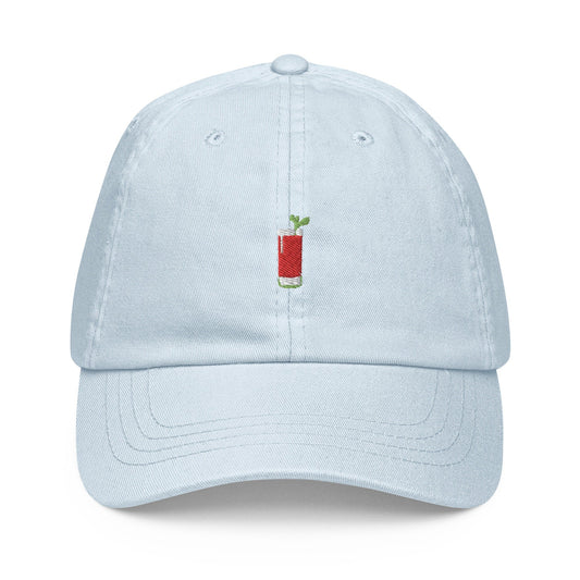 Caesar Bloody Mary Dad Hat - Gift for Brunch Cocktail Lovers - Embroidered Cotton Hat - Evilwater Originals