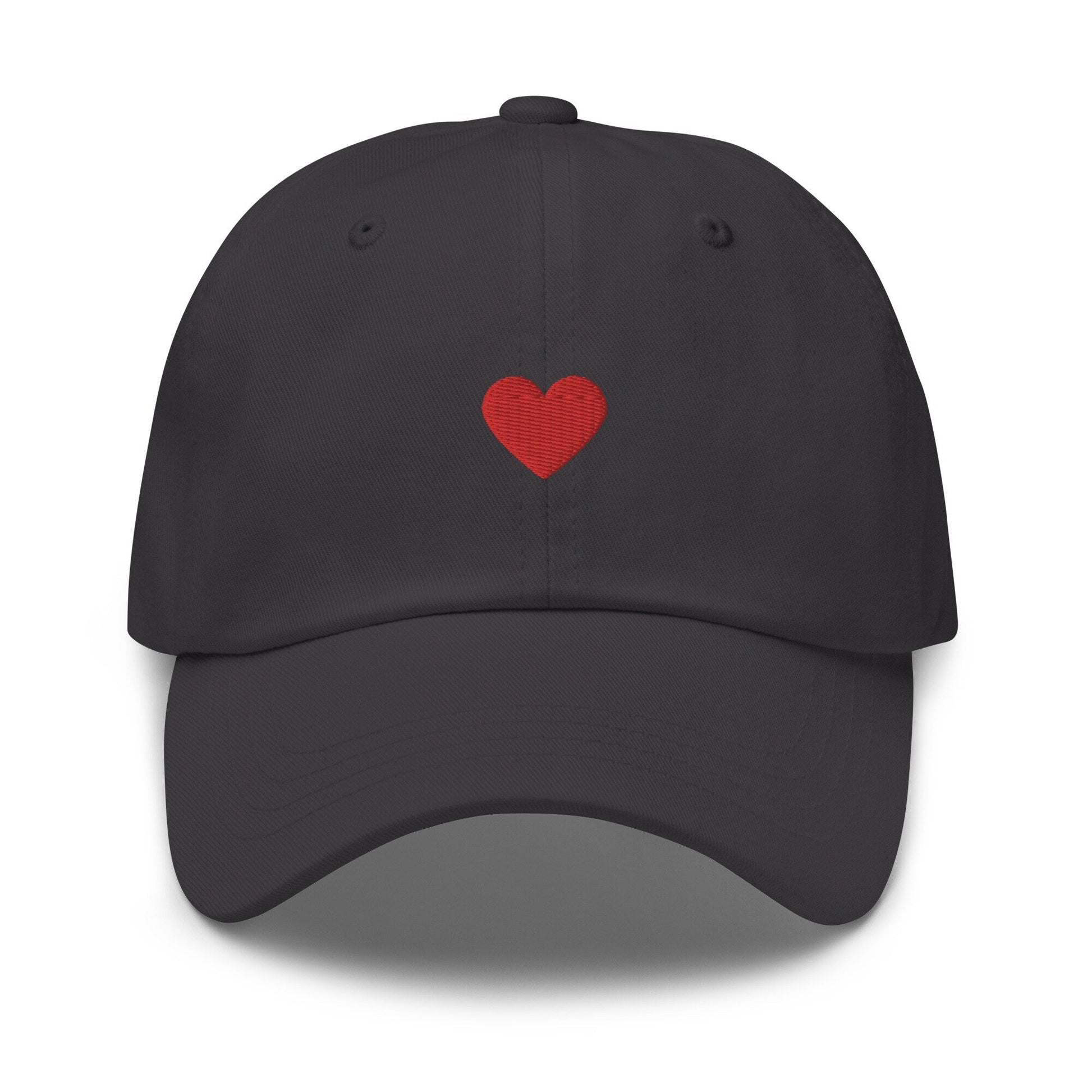 Heart Hat - Cotton Embroidered Baseball Cap