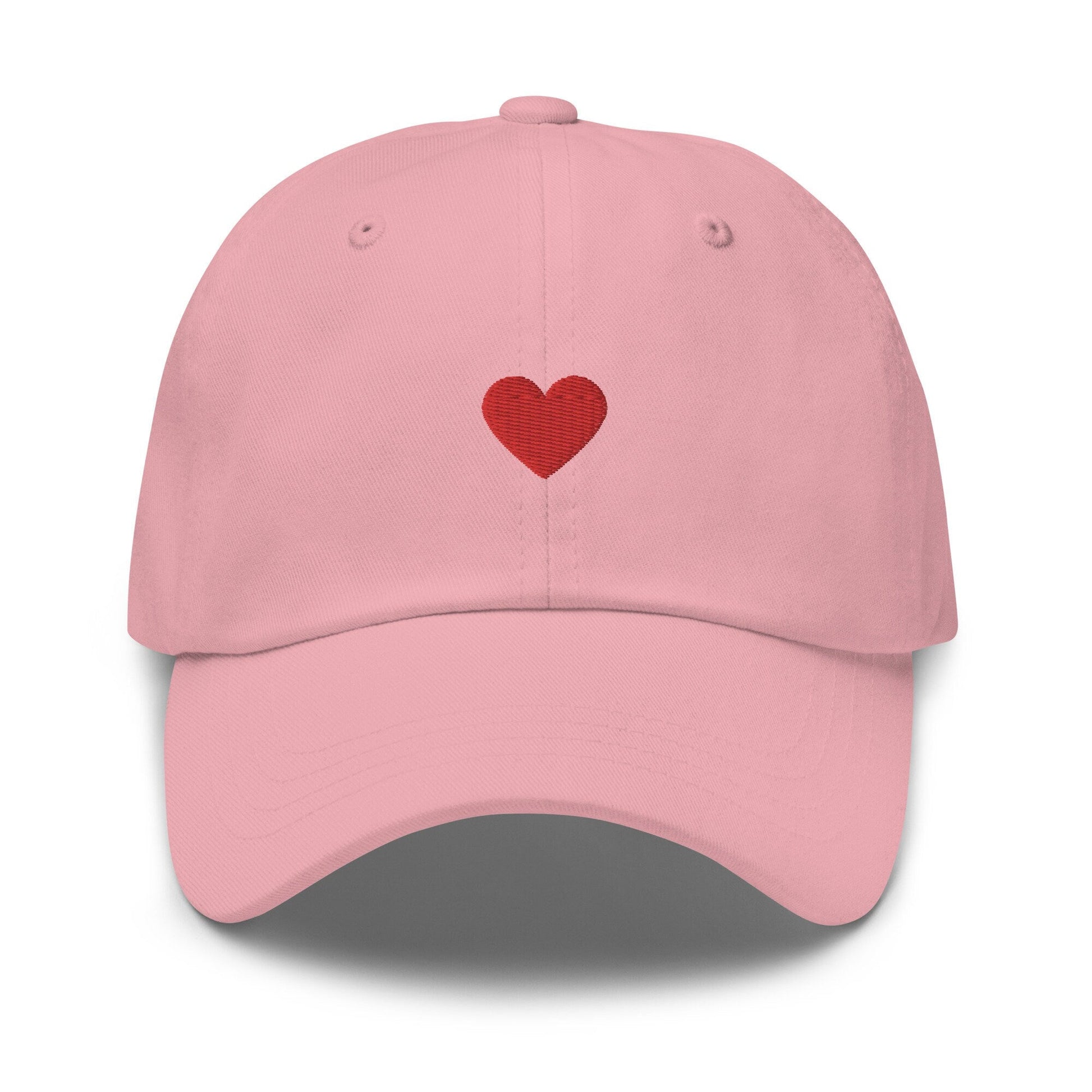 Heart Hat - Cotton Embroidered Baseball Cap