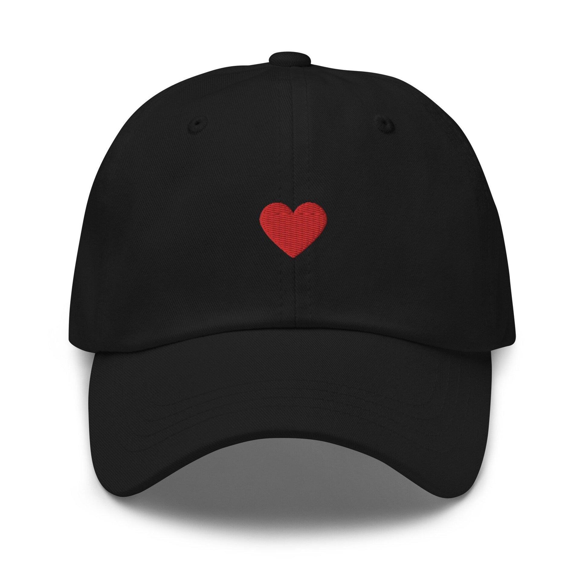 Heart Hat - Cotton Embroidered Baseball Cap