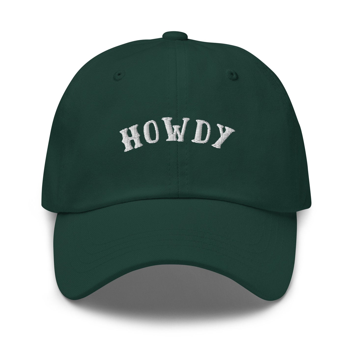 Howdy Dad Hat - Embroidered Cotton Cap - Evilwater Originals