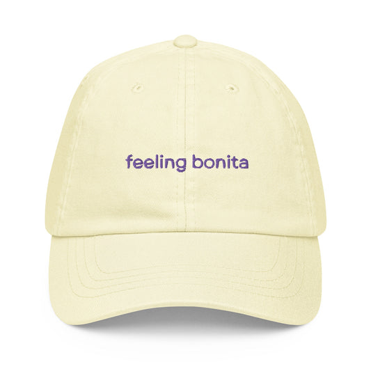 Feeling Bonita Dad Hat - Cute Latinx Gift - Cotton embroidered Cap