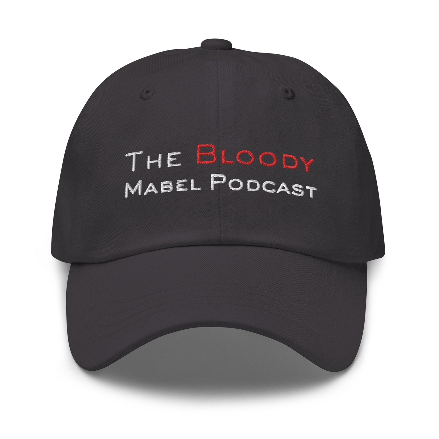 The Bloody Mabel Podcast Hat - OMITB Fan Gift - Only Murders In the Building Cotton Embroidered Cap - Multiple Colors