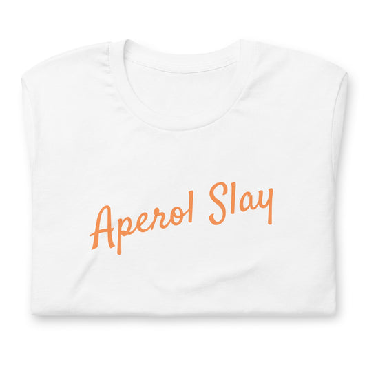 Aperol Spritz T Shirt - Minimalist Slay Gift - Multiple Colours