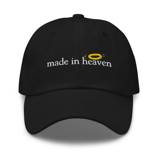 Made in Heaven Hat - Cute Bestie, Girlfriend Gift - Cotton embroidered Cap