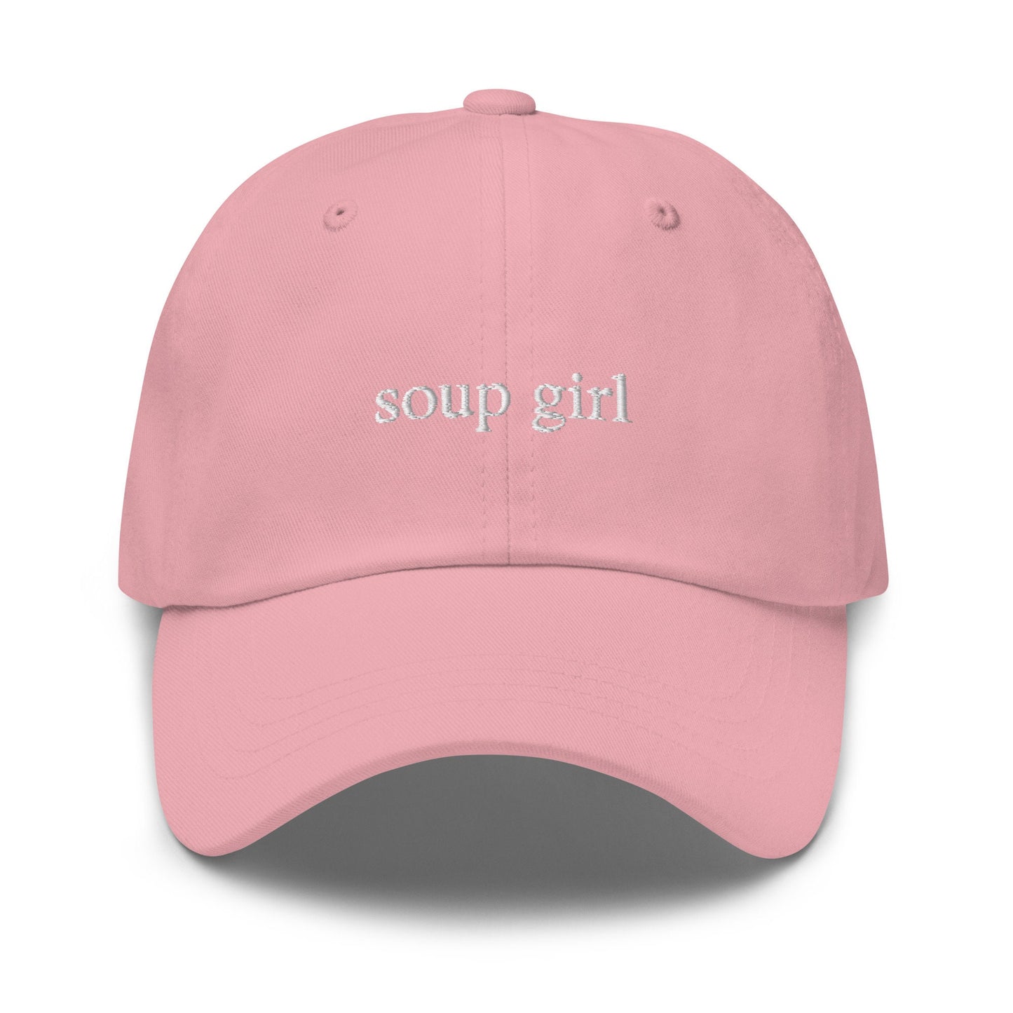 Soup Girl Hat - Cozy Season - Fall Vibes - Broth Lovers - Multiple Colors - Cotton Embroidered Dad Hat