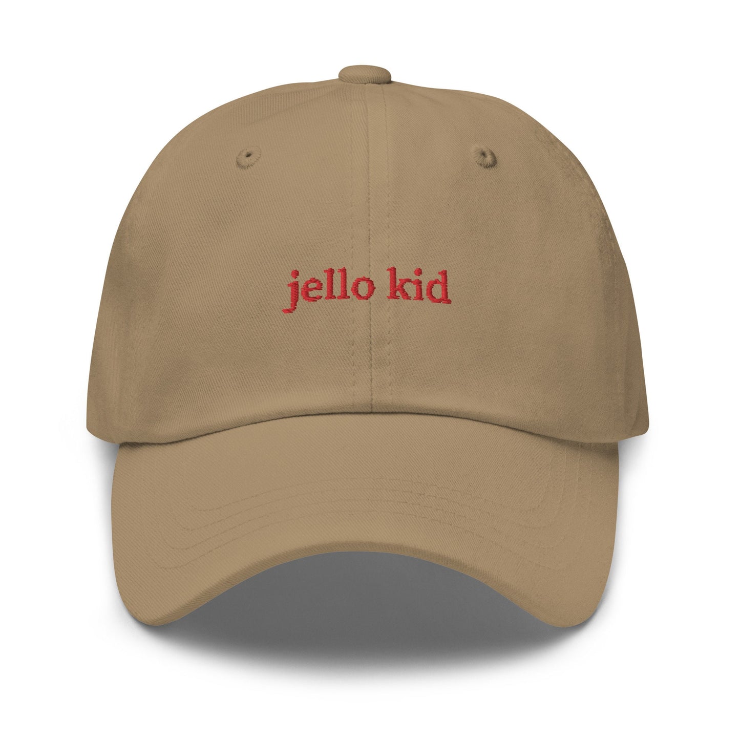 Jello Dad Hat - America&#39;s Dessert - Embroidered Cotton Baseball Hat - Multiple Colors - Customize