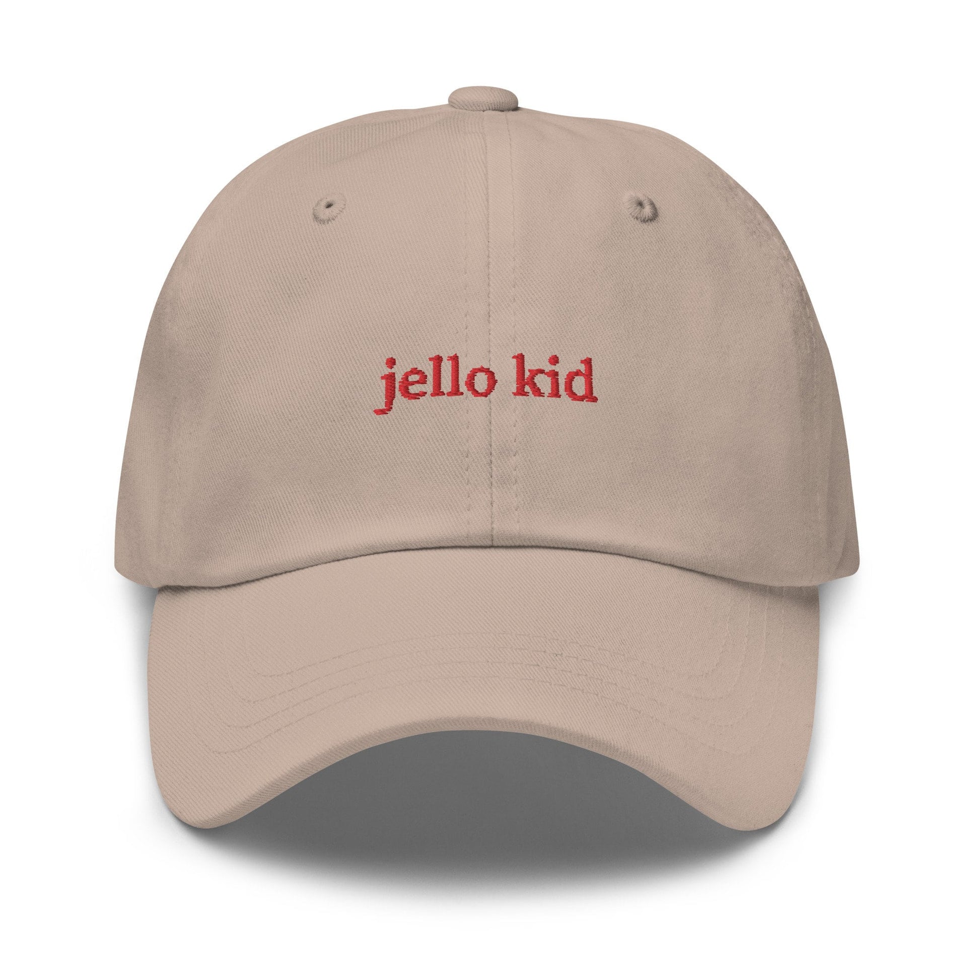 Jello Dad Hat - America&#39;s Dessert - Embroidered Cotton Baseball Hat - Multiple Colors - Customize