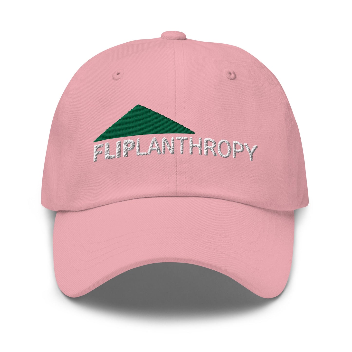 Fliplanthropy Hat - Nathan Fielder - Emma Stone - The Curse Tv Show Inspired Gift - Multiple Colors - Cotton Embroidered Baseball Cap