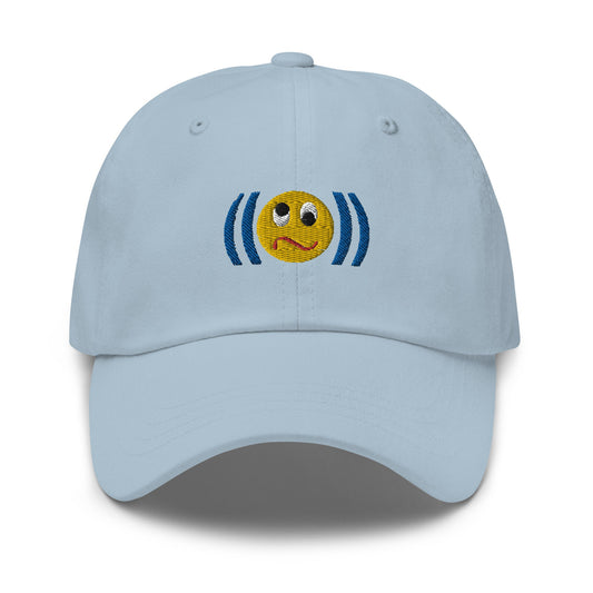 MSN Messenger Nudge Hat - 90s 2000s Tech Nostalgia - Chat Client IM - Multiple Colors - Cotton Embroidered Baseball Cap