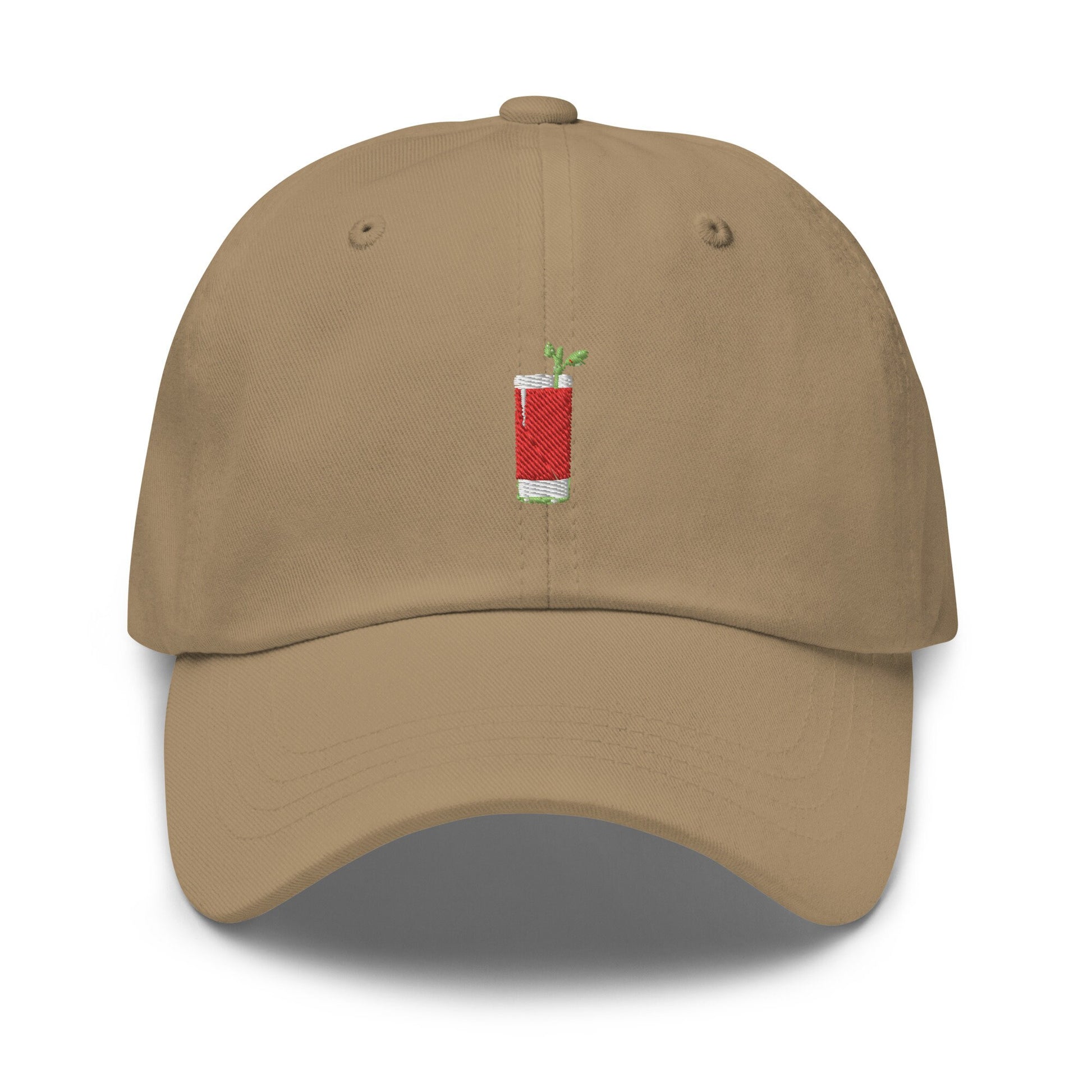 Caesar Bloody Mary Dad Hat - Gift for Cocktail Lovers - Primary Color Way - Cotton Embroidered Cap