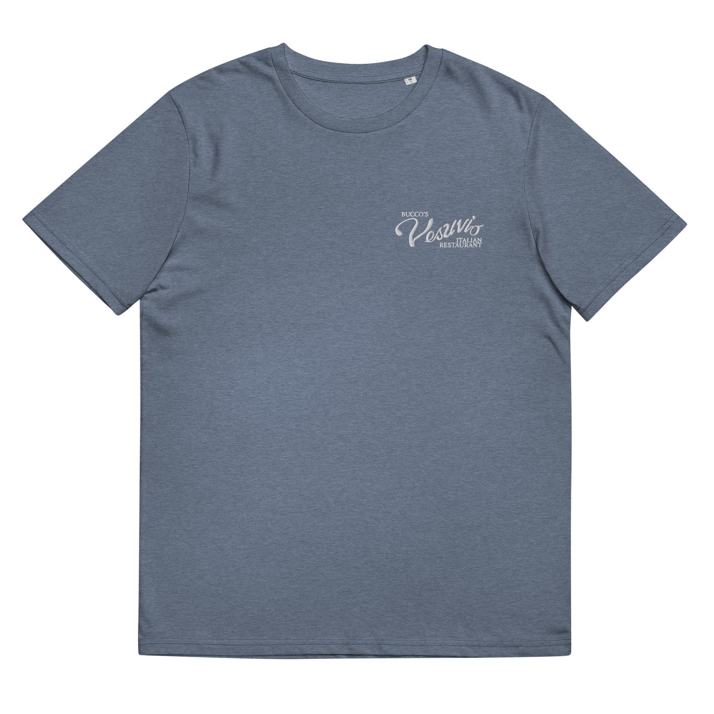 Vesuvio Dad T Shirt - Gift for Soprano Fans - Artie Bucco Restaurant - Minimalist Embroidered Shirt - Multiple Colours