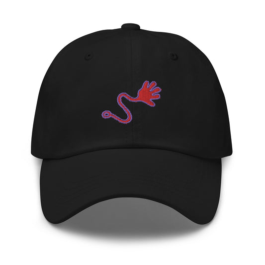 Sticky Hand Hat - Nostalgic Slime Gift - Cotton Embroidered Baseball Cap - Multiple colors