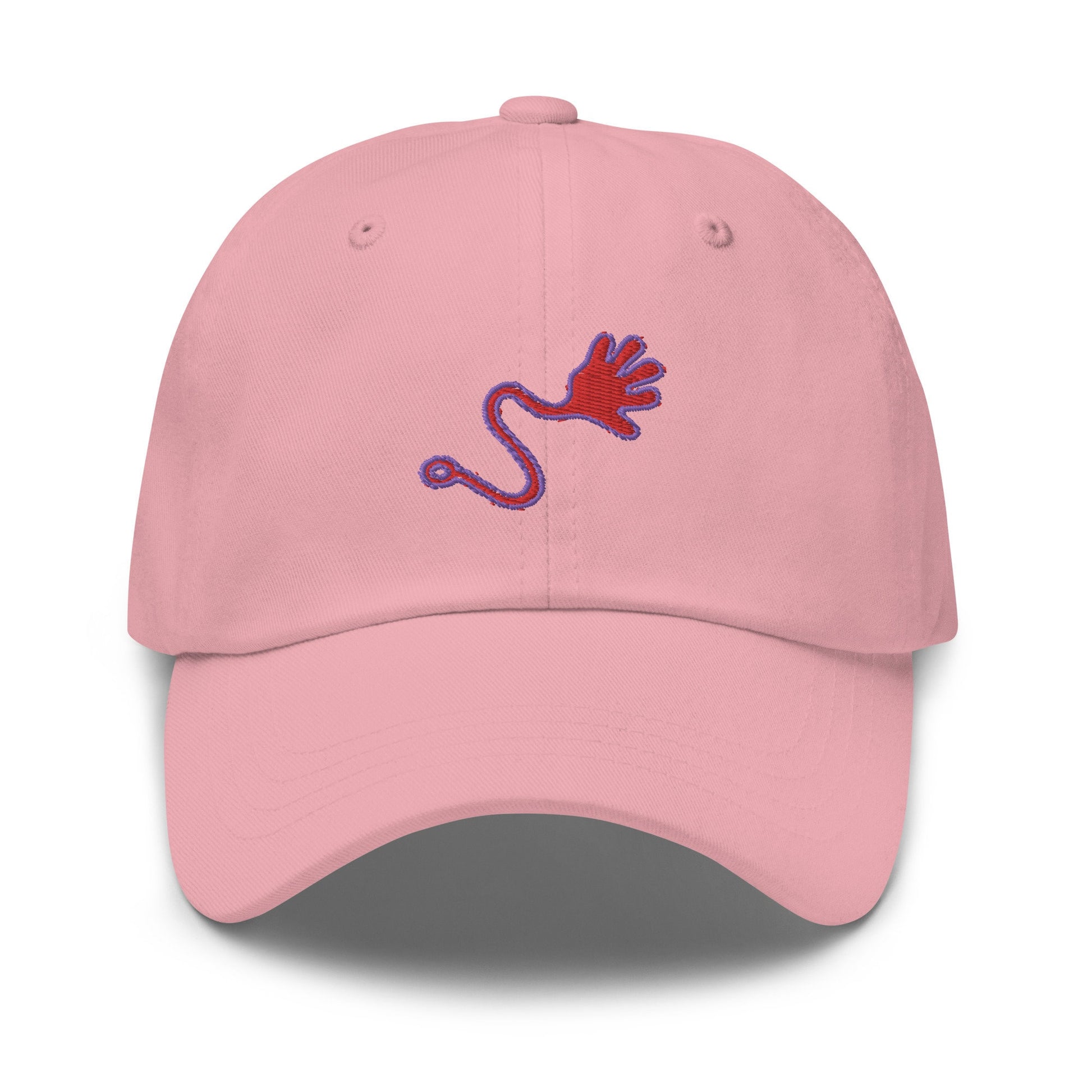 Sticky Hand Hat - Nostalgic Slime Gift - Cotton Embroidered Baseball Cap - Multiple colors