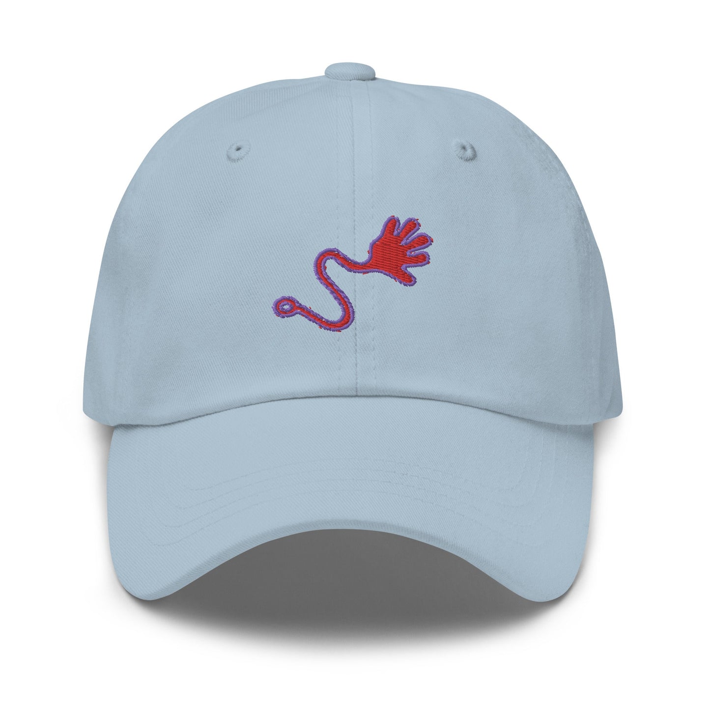 Sticky Hand Hat - Nostalgic Slime Gift - Cotton Embroidered Baseball Cap - Multiple colors