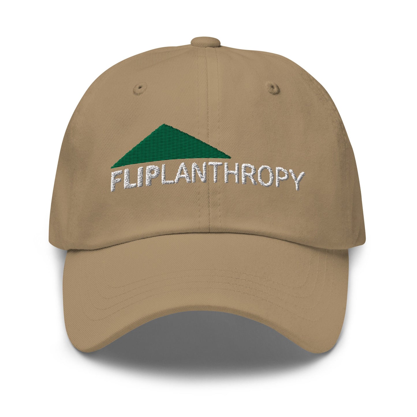 Fliplanthropy Hat - Nathan Fielder - Emma Stone - The Curse Tv Show Inspired Gift - Multiple Colors - Cotton Embroidered Baseball Cap