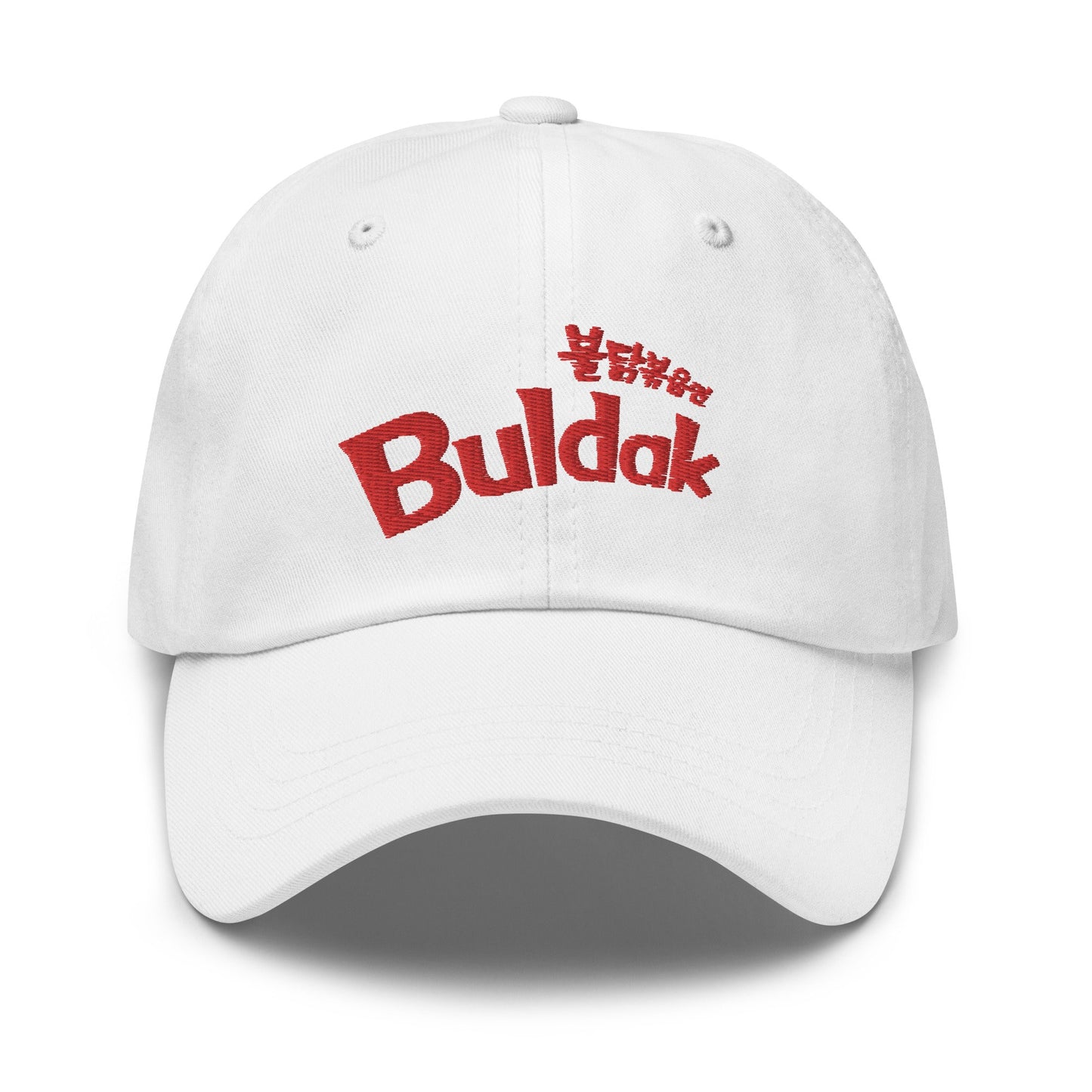 Buldak Ramen Hat - Send Spicy Noods - Korean Samyang Noodle Fans - Embroidered Cotton Baseball Cap - Multiple Colors