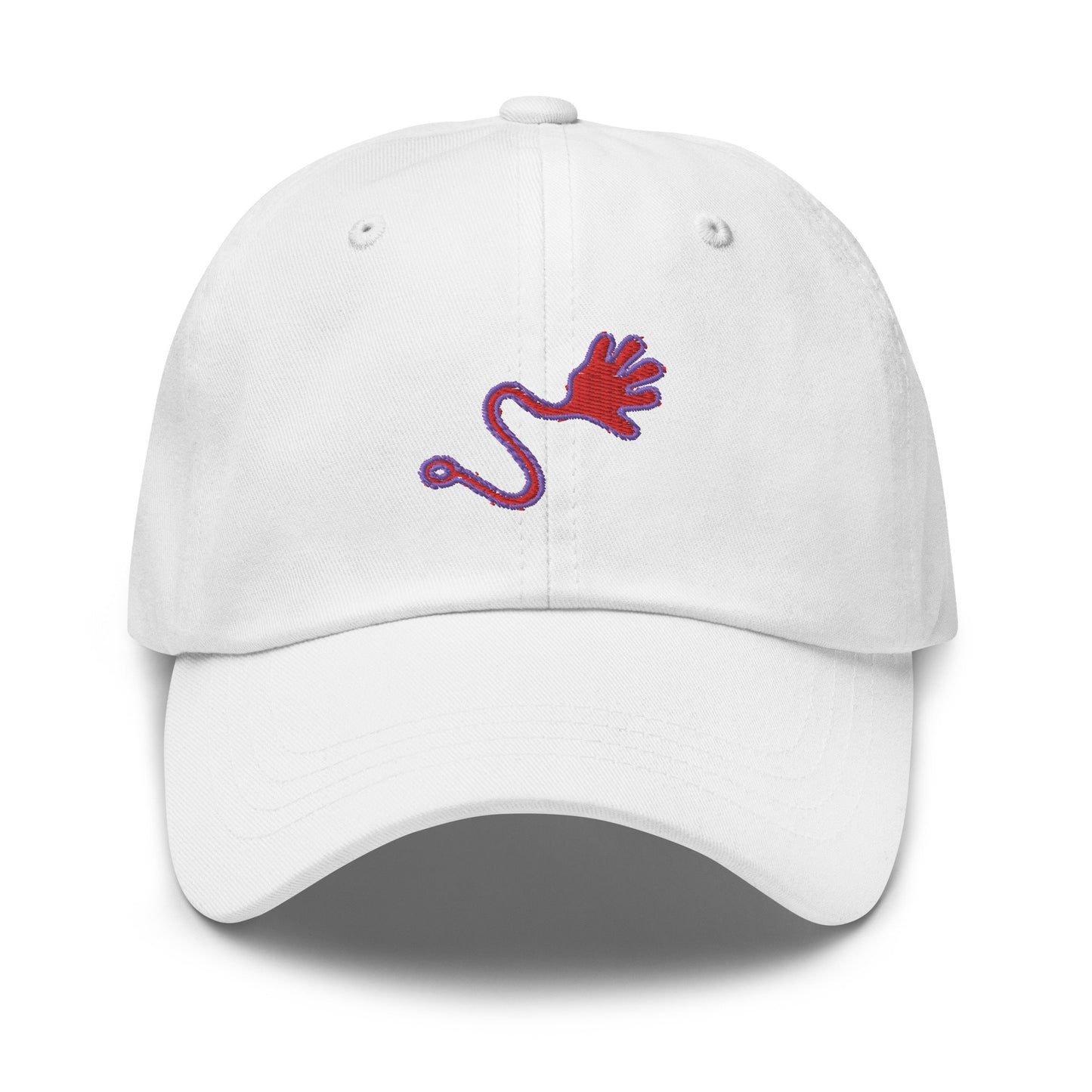 Sticky Hand Hat - Nostalgic Slime Gift - Cotton Embroidered Baseball Cap - Multiple colors