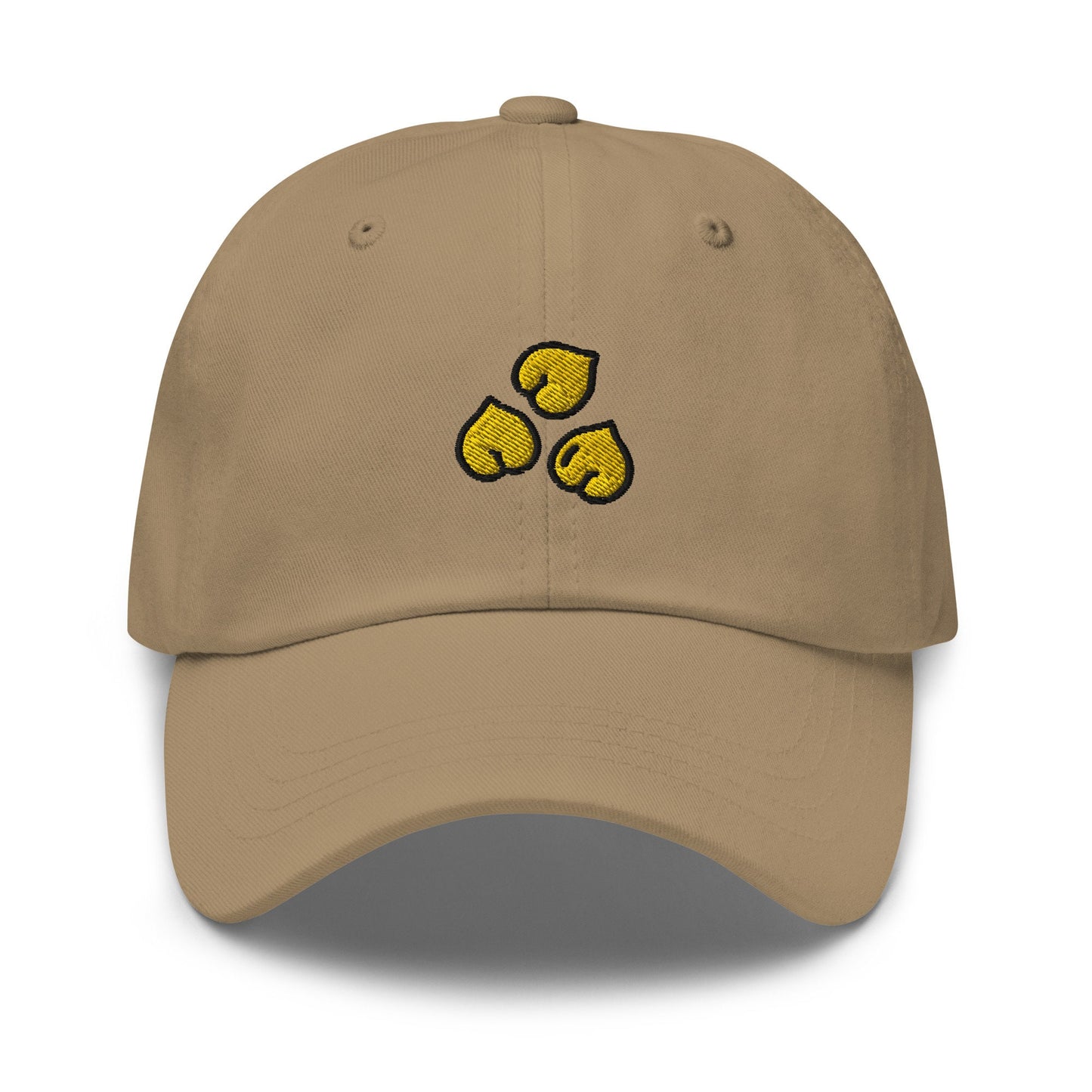 Chickpea Hat - Gift for Hummus Lovers - Cotton Embroidered Baseball Cap - Multiple Colors