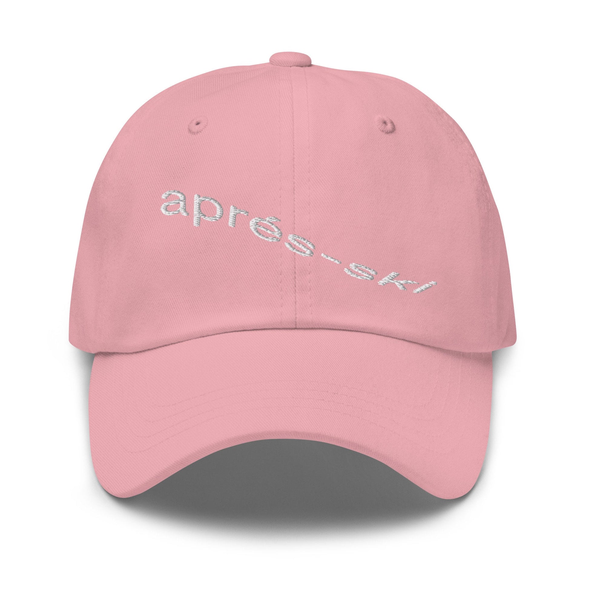 Aprés Ski Hat - Funny Ski Merch - Cotton Embroidered Cap - Multiple Colors