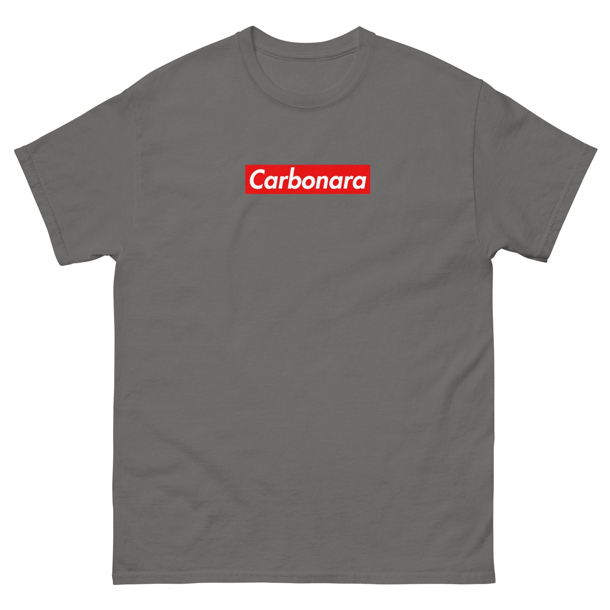 Carbonara T Shirt - Carbonara Pasta Fan Gift - Classic Fit Tee - Multiple Colors